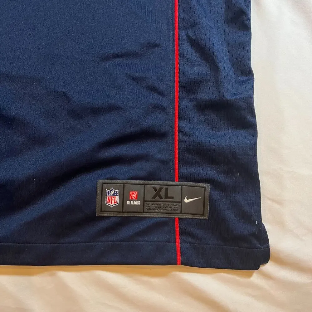 Nike Rob Gronkowski #87 New England Patriots Men's XL On Field Jersey Navy